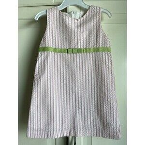 Hartstring's‎ Girl’s 4T Pink & White Summer Dress